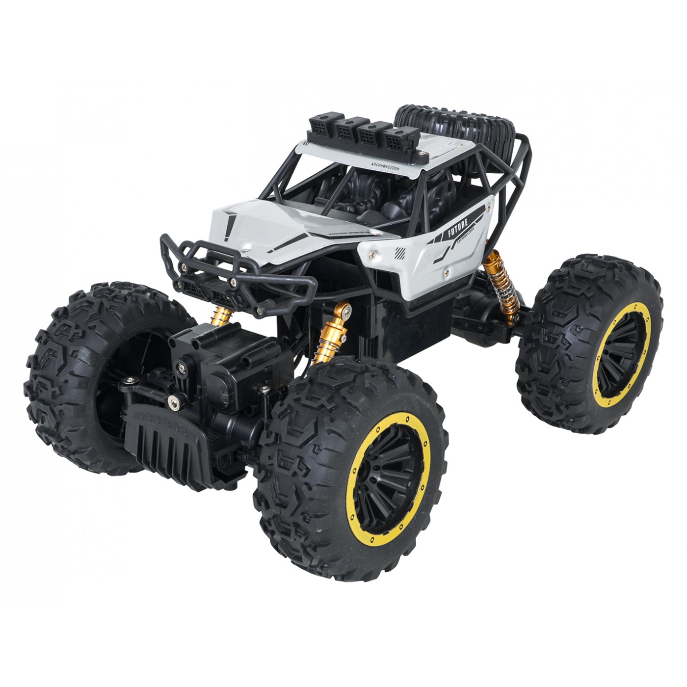 R/C pásový model 1:18 CLIMB POWER, stříbrný