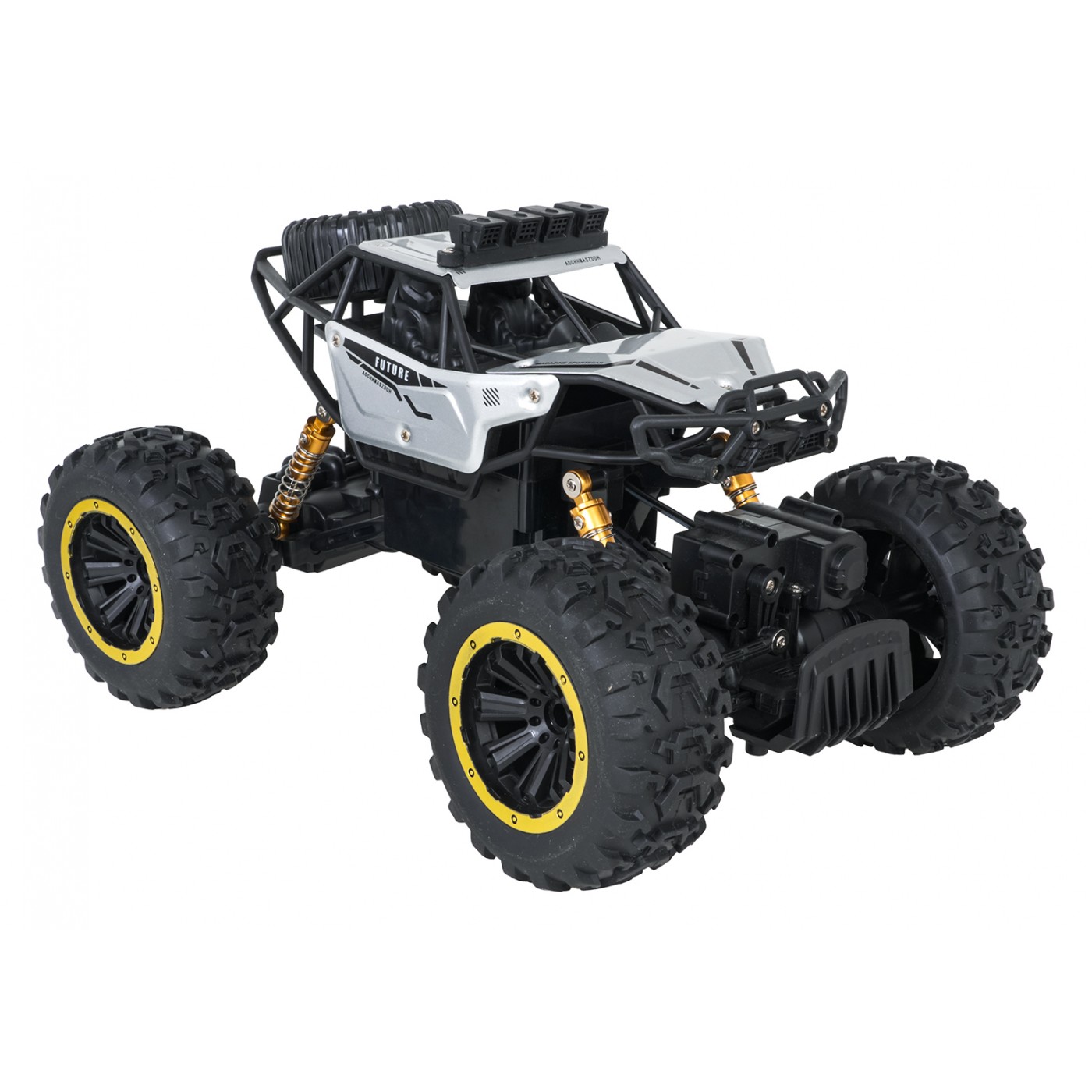 R/C pásový model 1:18 CLIMB POWER, stříbrný