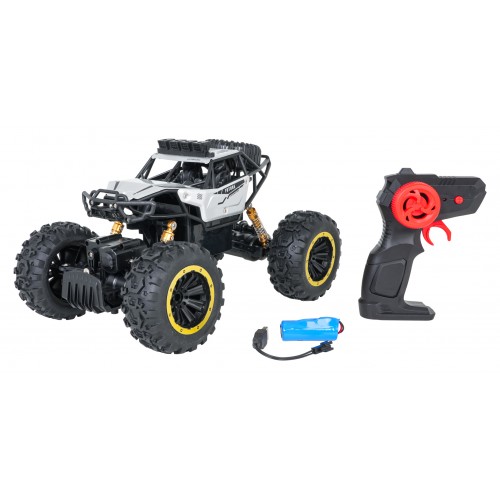 R/C pásový model 1:18 CLIMB POWER, stříbrný