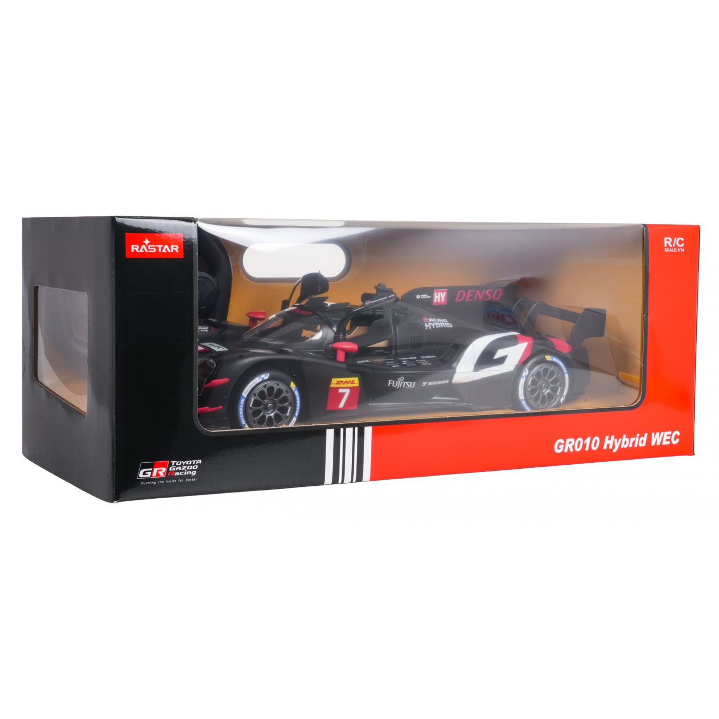 R/C 1:14 Toyota GAZOO Racing GR010 Hybrid Černá RASTAR