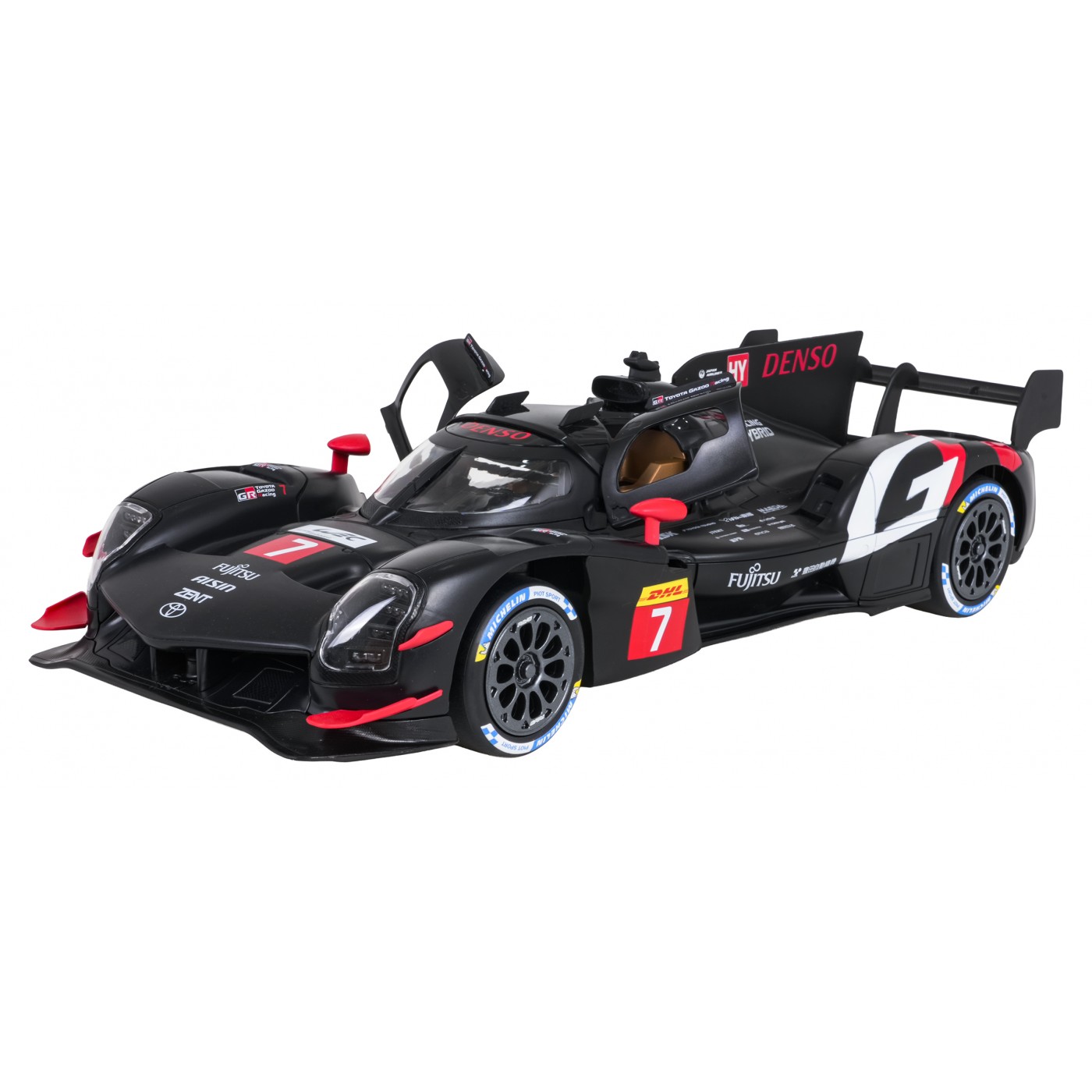 R/C 1:14 Toyota GAZOO Racing GR010 Hybrid Černá RASTAR