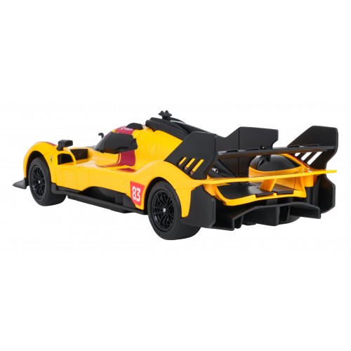 Rádiové auto 1:24 Ferrari 499P-N83 Žluté RASTAR