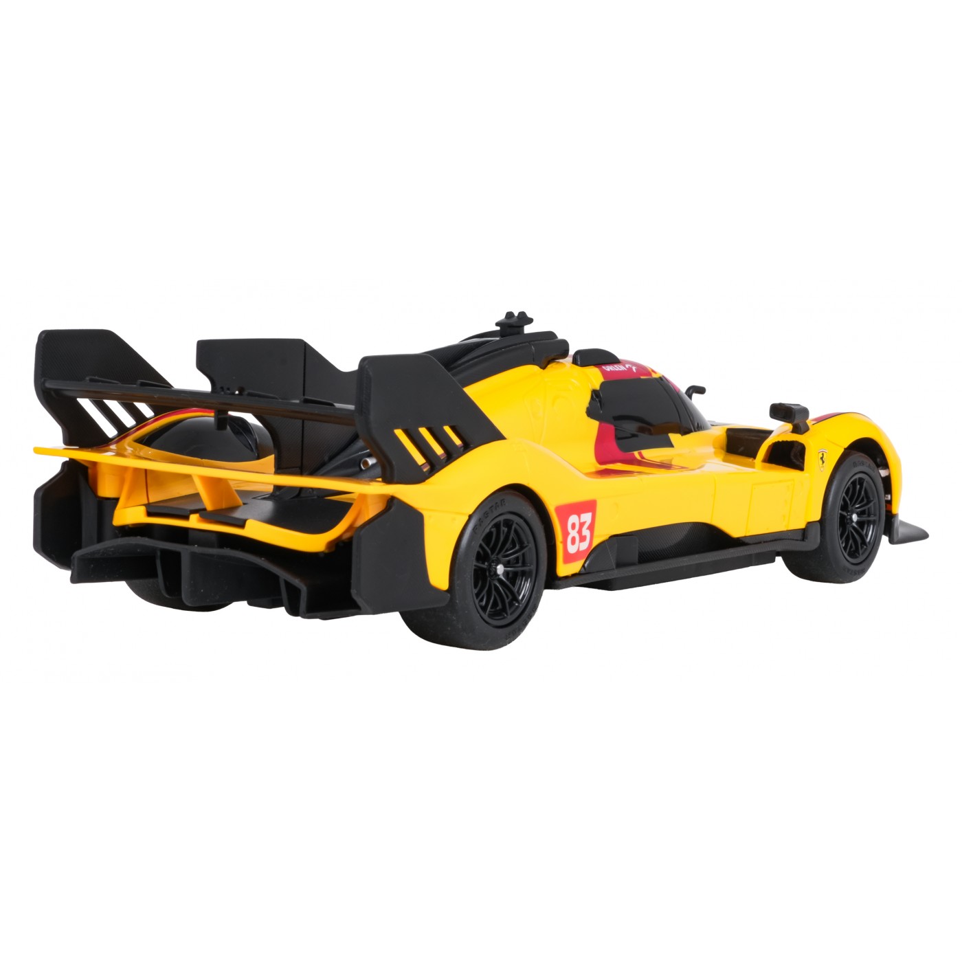 Rádiové auto 1:24 Ferrari 499P-N83 Žluté RASTAR