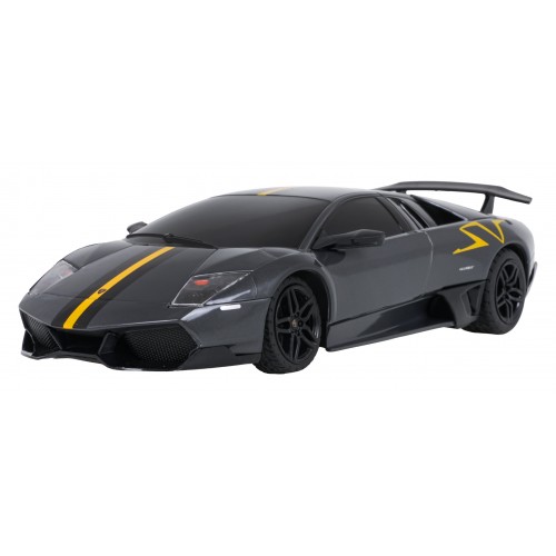 Rádiové auto 1:24 Murcielago LP670-4 Superveloce šedé RASTAR