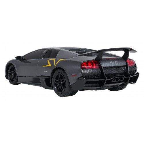 Rádiové auto 1:24 Murcielago LP670-4 Superveloce šedé RASTAR