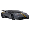 Rádiové auto 1:24 Murcielago LP670-4 Superveloce šedé RASTAR