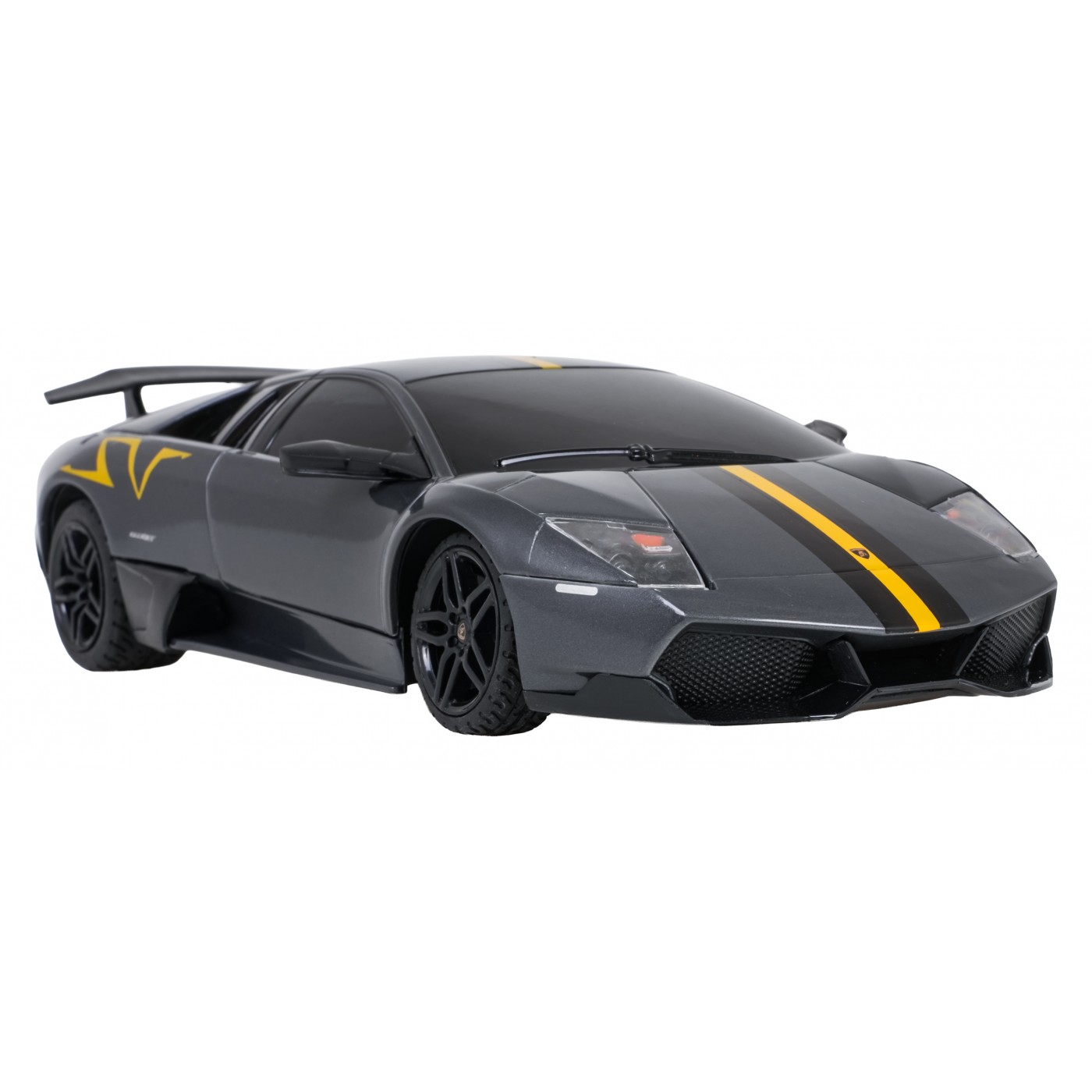 Rádiové auto 1:24 Murcielago LP670-4 Superveloce šedé RASTAR