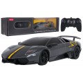 Rádiové auto 1:24 Murcielago LP670-4 Superveloce šedé RASTAR