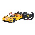 Rádiové auto 1:14 Ferrari 499P žluté RASTAR