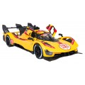 Rádiové auto 1:14 Ferrari 499P žluté RASTAR