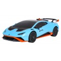 R/C auto 1:24 Lamborghini Huracan STO Blue RASTAR