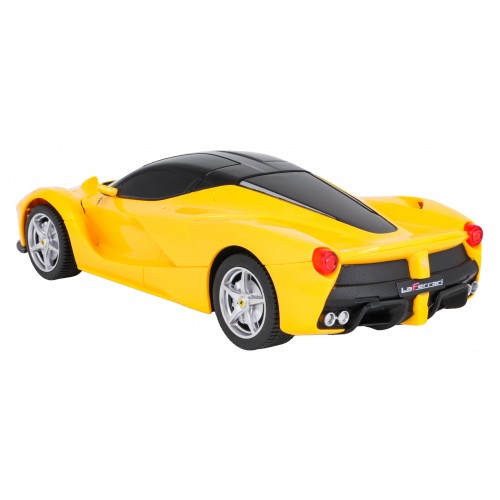 Rádiové auto 1:24 Ferrari LaFerrari žluté RASTAR