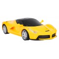 Rádiové auto 1:24 Ferrari LaFerrari žluté RASTAR