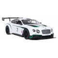 Rádiové auto 1:14 Bentley Continental GT3 bílé barvy RASTAR