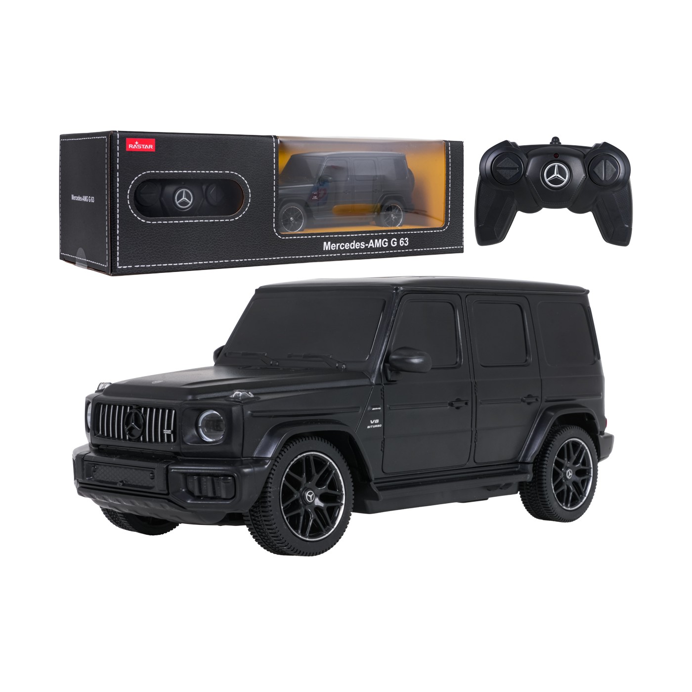R/C 1:24 Mercedes AMG G63 Černý RASTAR