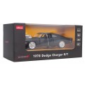 Kovové auto 1:36 1970 Dodge Charger R/T Černé RASTAR