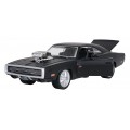 Kovové auto 1:36 1970 Dodge Charger R/T Černé RASTAR