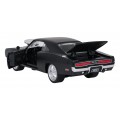 Kovové auto 1:36 1970 Dodge Charger R/T Černé RASTAR