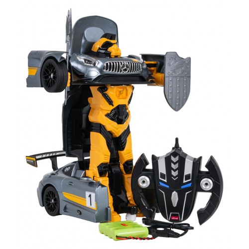 Auto/Robot 2v1 R/C 1:14 Mercedes-AMG GT3 šedý RASTAR