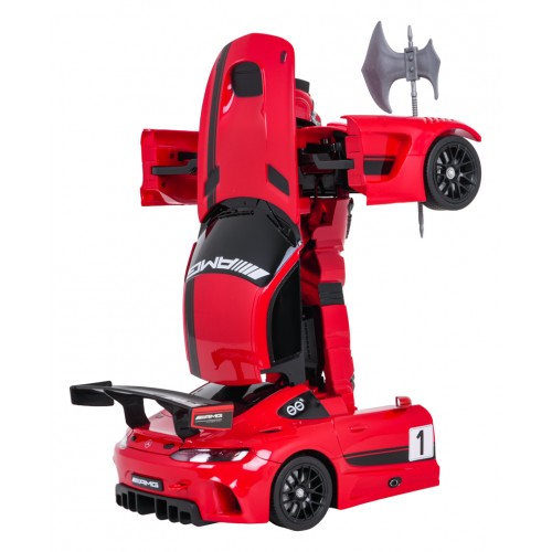 Auto/Robot 2v1 R/C 1:14 Mercedes-AMG GT3 Červený RASTAR