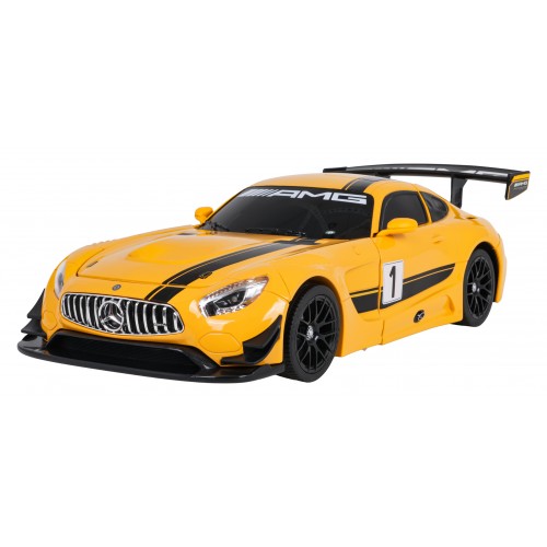 Auto/Robot 2v1 R/C 1:14 Mercedes-AMG GT3 Žlutý RASTAR