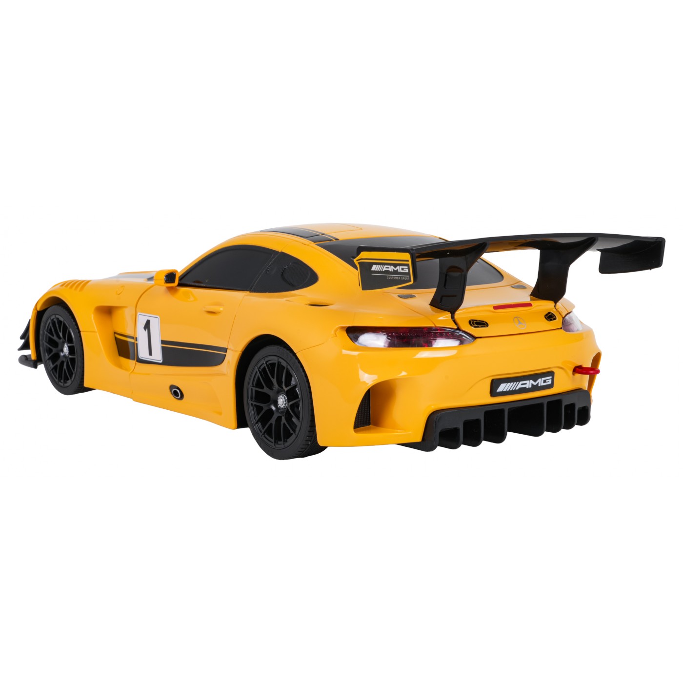 Auto/Robot 2v1 R/C 1:14 Mercedes-AMG GT3 Žlutý RASTAR