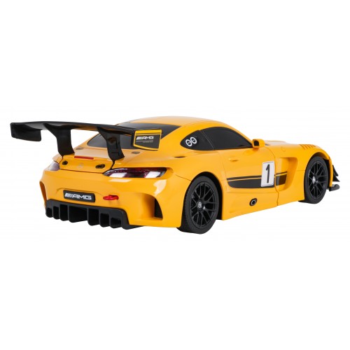 Auto/Robot 2v1 R/C 1:14 Mercedes-AMG GT3 Žlutý RASTAR