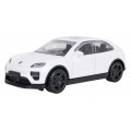 Kovové auto 1:43 Porsche Macan bílé barvy RASTAR