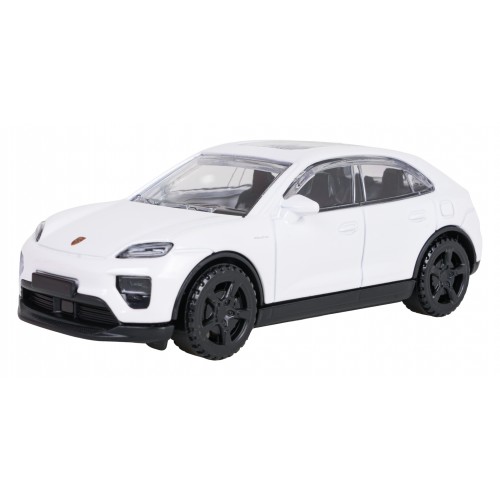 Kovové auto 1:43 Porsche Macan bílé barvy RASTAR