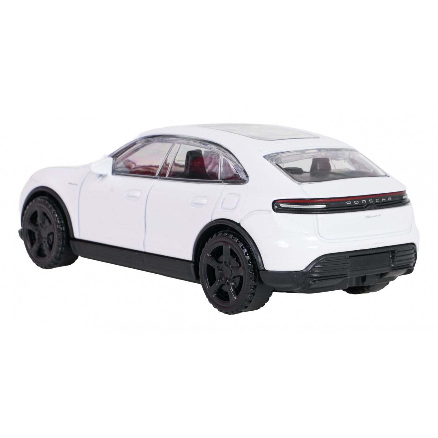 Kovové auto 1:43 Porsche Macan bílé barvy RASTAR