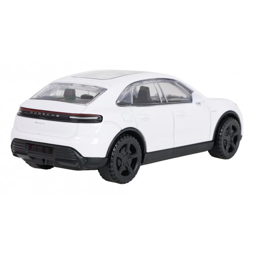 Kovové auto 1:43 Porsche Macan bílé barvy RASTAR