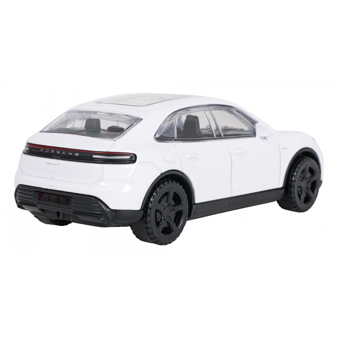 Kovové auto 1:43 Porsche Macan bílé barvy RASTAR