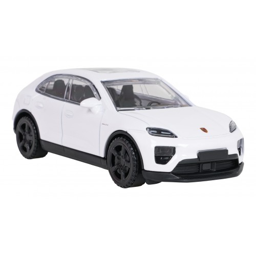 Kovové auto 1:43 Porsche Macan bílé barvy RASTAR