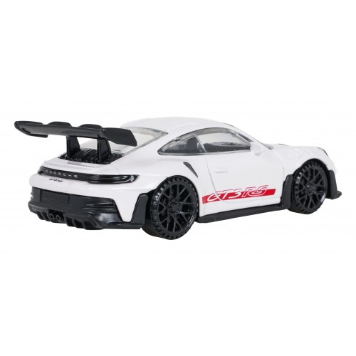 Kovové auto 1:43 Porsche 911 GT3 RS bílé barvy RASTAR