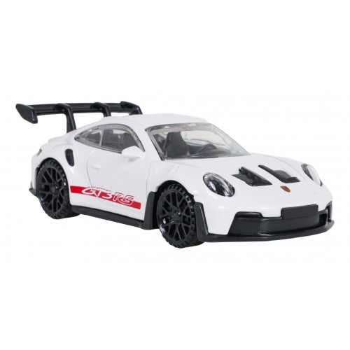Kovové auto 1:43 Porsche 911 GT3 RS bílé barvy RASTAR