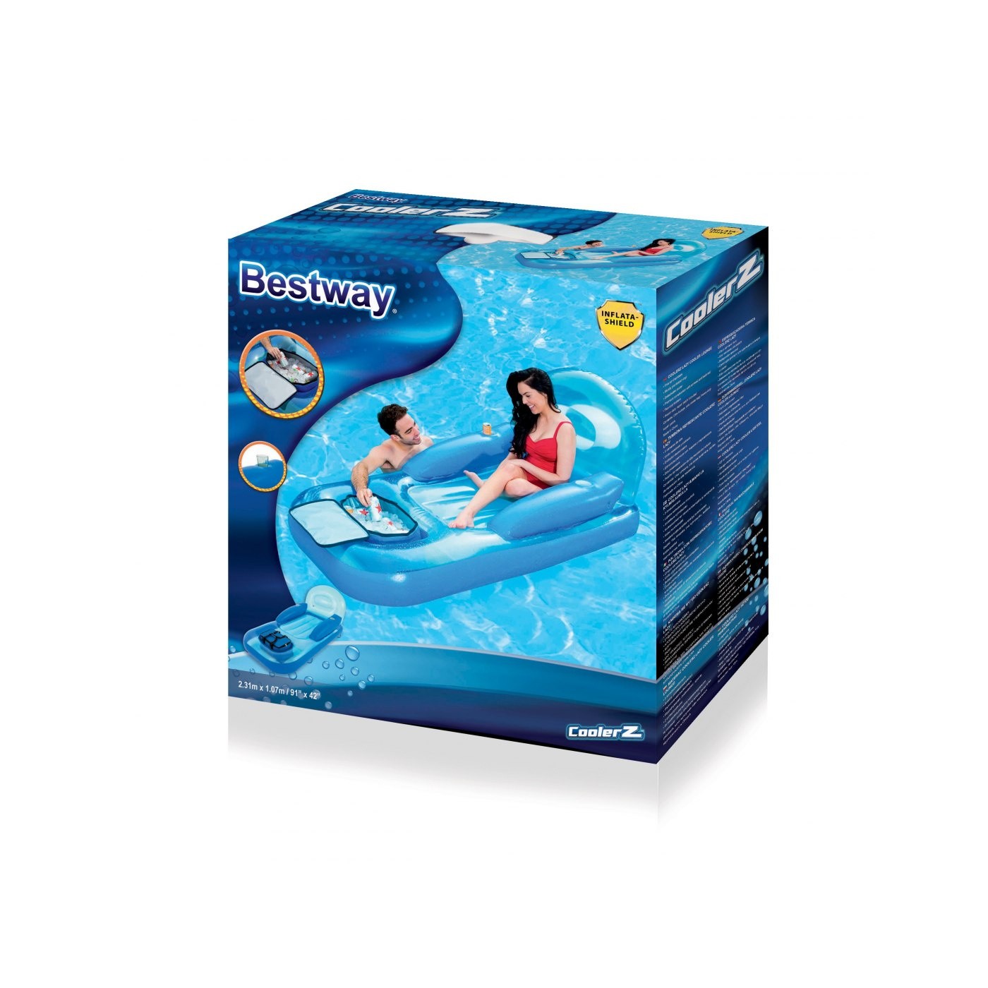 Matrace s lednicí Bestway 231 107 cm
