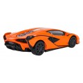 Kovové auto 1:43 Lamborghini Sian Orange RASTAR
