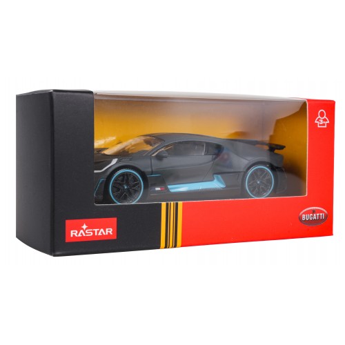 Metal Car 1:43 Bugatti Divo Grey RASTAR