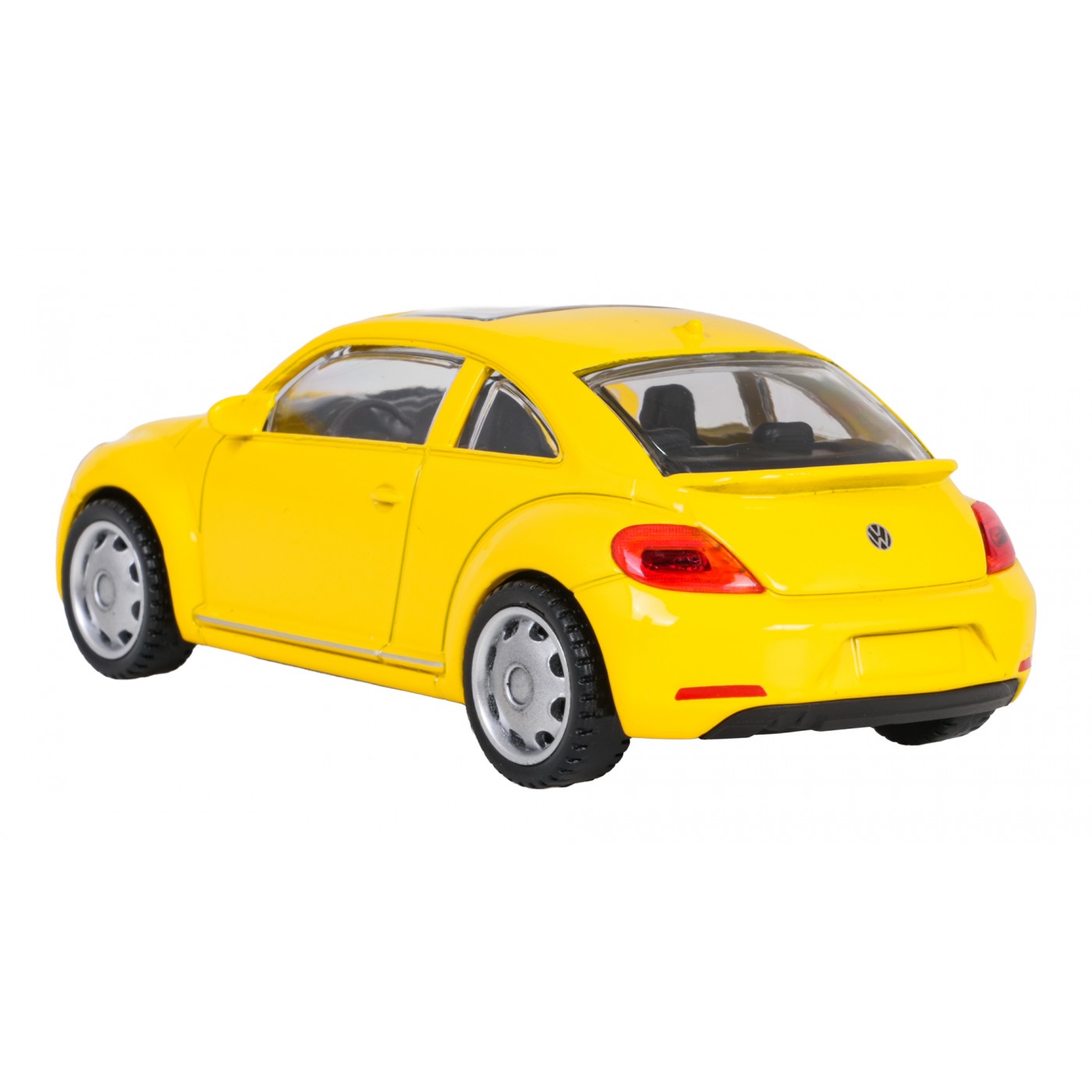 Kovové auto 1:43 Volkswagen Beetle žlutý RASTAR