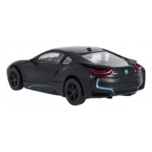Kovové auto 1:43 BMW i8 černé RASTAR