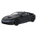 Kovové auto 1:43 BMW i8 černé RASTAR