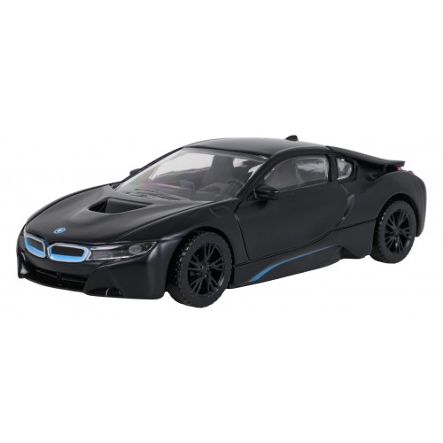 Kovové auto 1:43 BMW i8 černé RASTAR