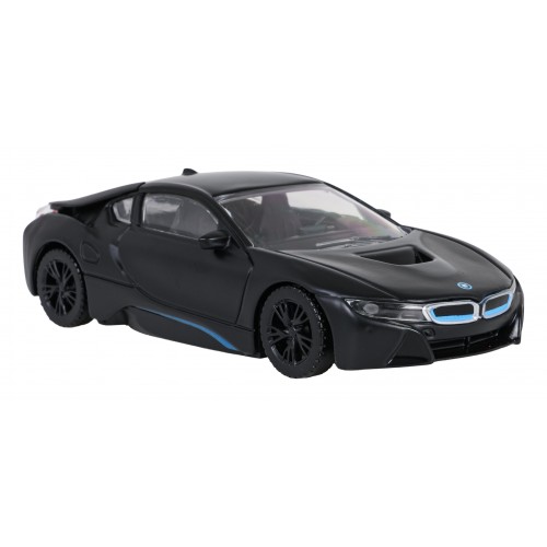 Kovové auto 1:43 BMW i8 černé RASTAR