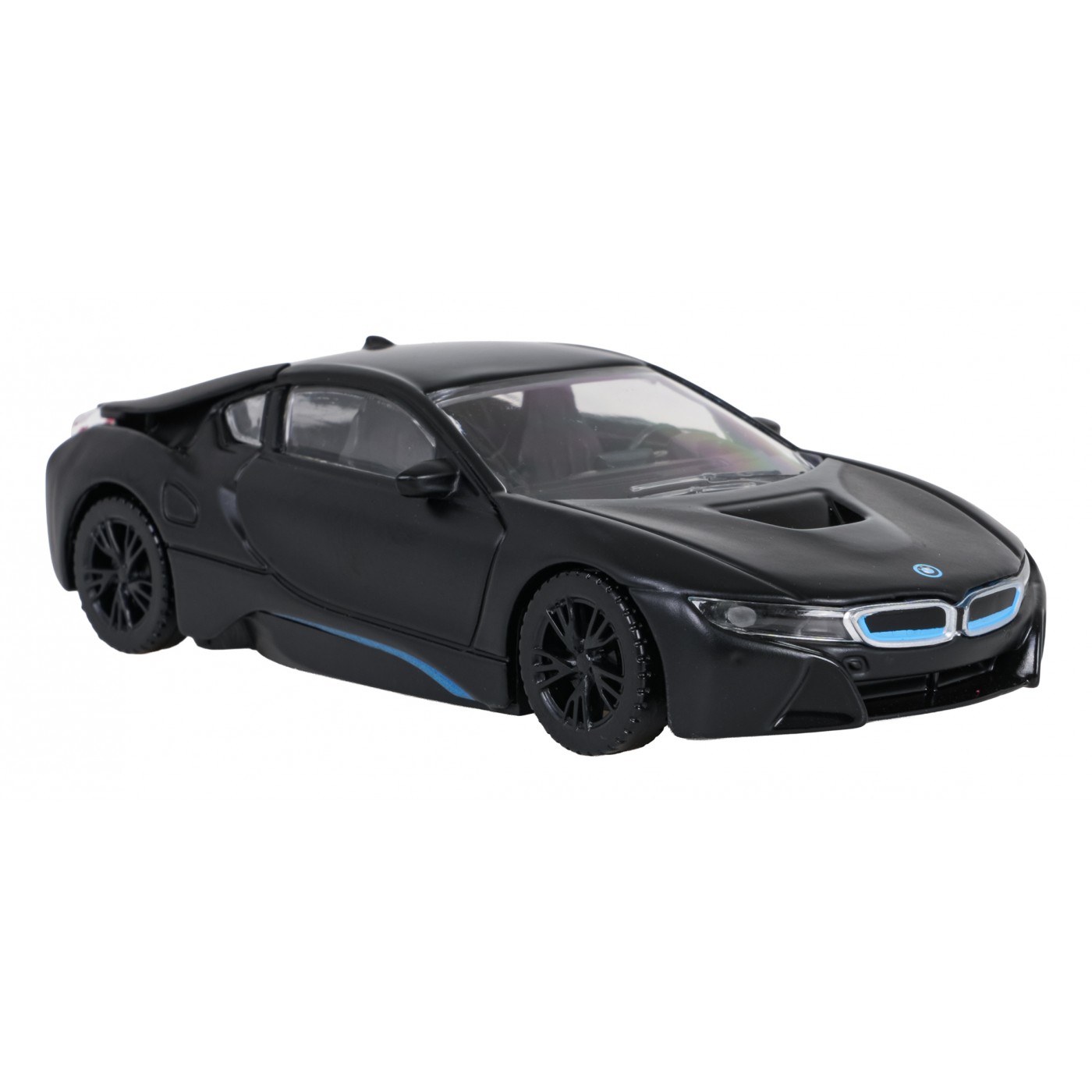 Kovové auto 1:43 BMW i8 černé RASTAR