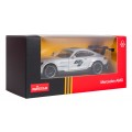 Kovové auto 1:43 Mercedes-AMG GT2 stříbrné barvy RASTAR