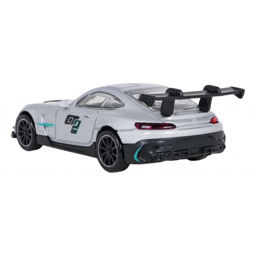 Kovové auto 1:43 Mercedes-AMG GT2 stříbrné barvy RASTAR