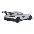 Kovové auto 1:43 Mercedes-AMG GT2 stříbrné barvy RASTAR