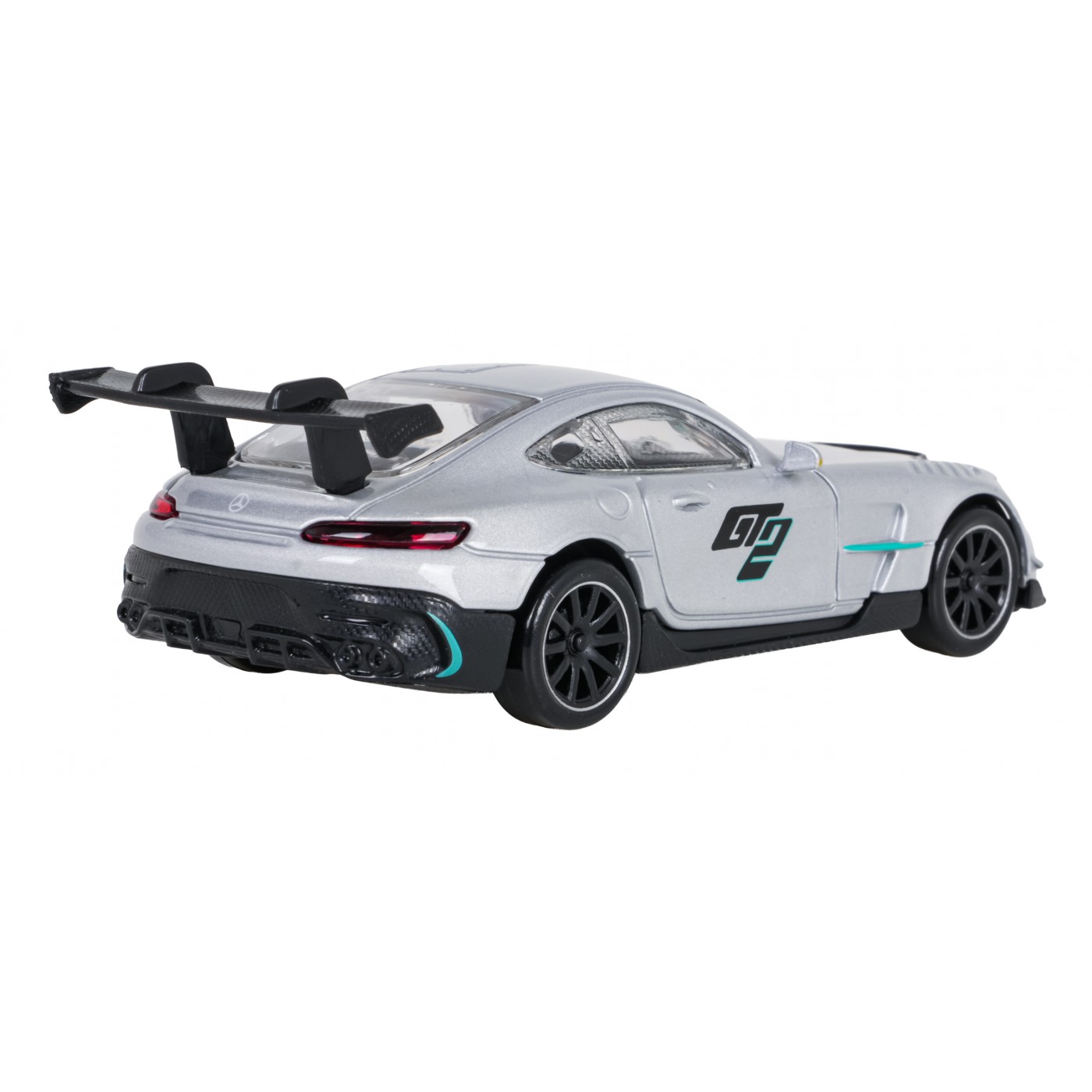 Kovové auto 1:43 Mercedes-AMG GT2 stříbrné barvy RASTAR