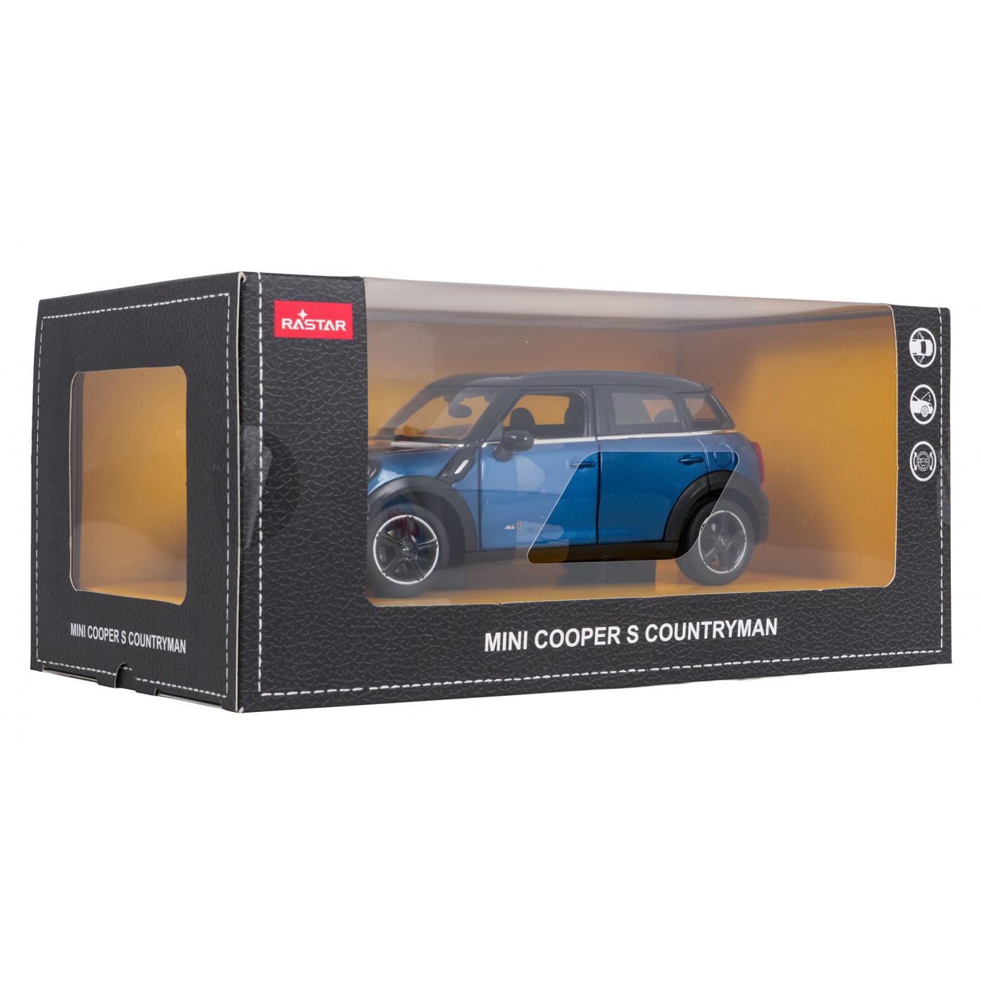 Kovové auto 1:24 MINI Countryman modré RASTAR