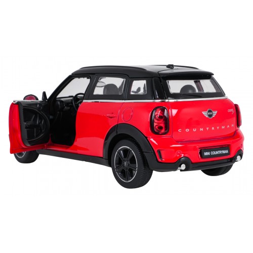 Kovové auto 1:24 MINI Countryman červené RASTAR